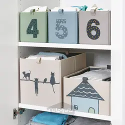 جعبه، مجموعه 3 عددی ایکیا مدل IKEA BARNDRÖM