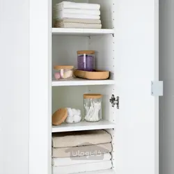 شیشه درب دار و سینی ست 5 عددی ایکیا مدل IKEA SAXBORGA