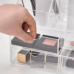ذخیره سازی لوازم آرایش با طبقه/2 کشو ایکیا مدل IKEA MOJAN