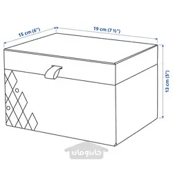 جعبه جواهرات با محفظه ایکیا مدل IKEA BUSENKEL