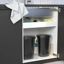 سطل درب دار ایکیا مدل IKEA HÖLASS