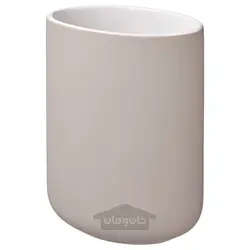 جا مسواکی ایکیا مدل IKEA EKOLN رنگ رنگ بژ