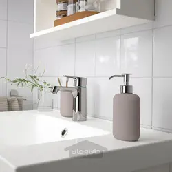 جا مسواکی ایکیا مدل IKEA EKOLN رنگ رنگ بژ