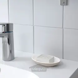 ظرف صابون ایکیا مدل IKEA EKOLN رنگ رنگ بژ