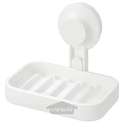 ظرف صابون با مکنده ایکیا مدل IKEA TISKEN