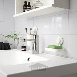 ظرف صابون با مکنده ایکیا مدل IKEA TISKEN
