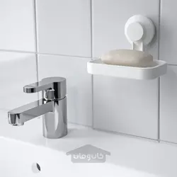 ظرف صابون با مکنده ایکیا مدل IKEA TISKEN