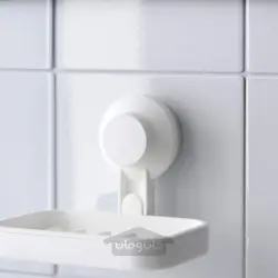 ظرف صابون با مکنده ایکیا مدل IKEA TISKEN