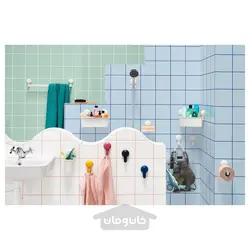 جا حوله ای با مکنده ایکیا مدل IKEA TISKEN