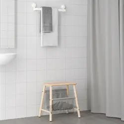 جا حوله ای با مکنده ایکیا مدل IKEA TISKEN