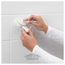 جا حوله ای با مکنده ایکیا مدل IKEA TISKEN
