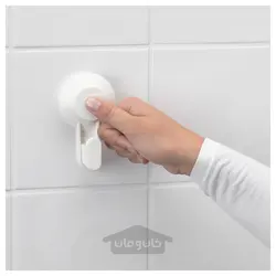 جا حوله ای با مکنده ایکیا مدل IKEA TISKEN