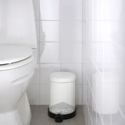 سطل آشغال ایکیا مدل IKEA TOFTAN رنگ سفید
