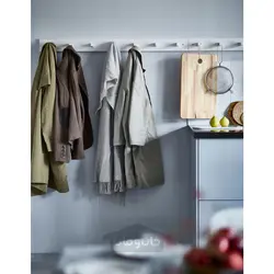 قفسه با 3 قلاب ایکیا مدل IKEA KUBBIS