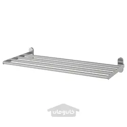 قفسه دیواری با ریل حوله ایکیا مدل IKEA BROGRUND