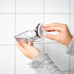 ظرف صابون با مکنده ایکیا مدل IKEA KROKFJORDEN