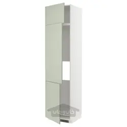 کابینت بلند برای یخچال/فریزر با 3 درب ایکیا مدل IKEA METOD