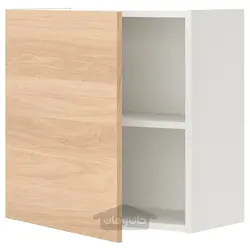 کابینت دیواری با قفسه/درب ایکیا مدل IKEA ENHET رنگ اثر بلوط اینهت