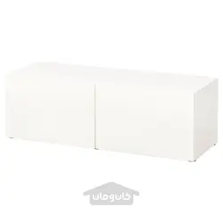 واحد قفسه با درب ایکیا مدل IKEA BESTÅ رنگ سفید/ سفید لاپویکن