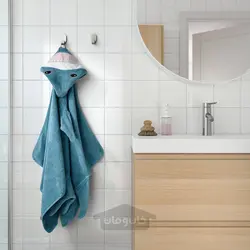 حوله با کلاه ایکیا مدل IKEA BLÅVINGAD