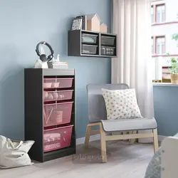 ترکیب ذخیره سازی با جعبه ایکیا مدل IKEA TROFAST