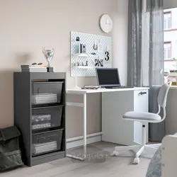 ترکیب ذخیره سازی با جعبه ایکیا مدل IKEA TROFAST