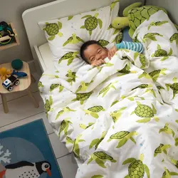 روکش لحاف و روبالشی ایکیا مدل IKEA BLÅVINGAD