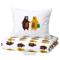 روکش لحاف و روبالشی ایکیا مدل IKEA BRUMMIG