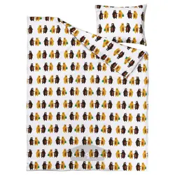 روکش لحاف و روبالشی ایکیا مدل IKEA BRUMMIG