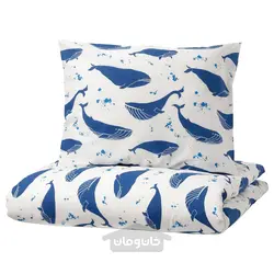 روکش لحاف و روبالشی ایکیا مدل IKEA BLÅVINGAD