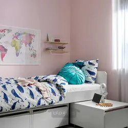 روکش لحاف و روبالشی ایکیا مدل IKEA BLÅVINGAD