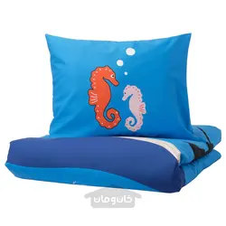 روکش لحاف و روبالشی ایکیا مدل IKEA BLÅVINGAD