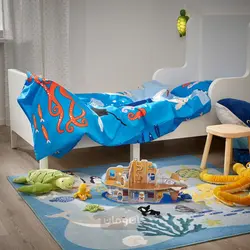 روکش لحاف و روبالشی ایکیا مدل IKEA BLÅVINGAD