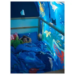 روکش لحاف و روبالشی ایکیا مدل IKEA BLÅVINGAD