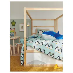 روکش لحاف و روبالشی ایکیا مدل IKEA BLÅVINGAD