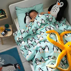 روکش لحاف و روبالشی ایکیا مدل IKEA BLÅVINGAD