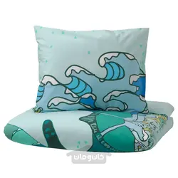 روکش لحاف و روبالشی ایکیا مدل IKEA BLÅVINGAD