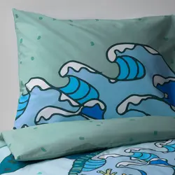 روکش لحاف و روبالشی ایکیا مدل IKEA BLÅVINGAD