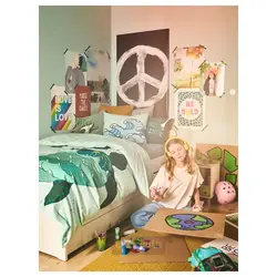 روکش لحاف و روبالشی ایکیا مدل IKEA BLÅVINGAD