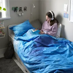 روکش لحاف و روبالشی ایکیا مدل IKEA BLÅVINGAD