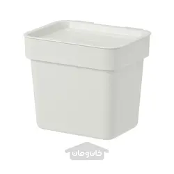 سطل درب دار ایکیا مدل IKEA HÅLLBAR