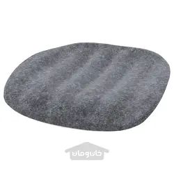 صندلی میز تحریر کودک با پد ایکیا مدل IKEA LOBERGET / SIBBEN رنگ سفید/خاکستری تیره