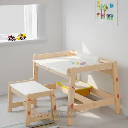 نیمکت بچه ها ایکیا مدل IKEA FLISAT