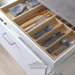 سینی کارد و چنگال/2 سینی ظروف ایکیا مدل IKEA UPPDATERA