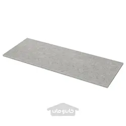 میز کار ایکیا مدل IKEA EKBACKEN رنگ اثر سنگ آهک /لمینت