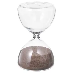 ساعت شنی تزئینی ایکیا مدل IKEA EFTERTÄNKA رنگ شیشه شفاف / شن و ماسه