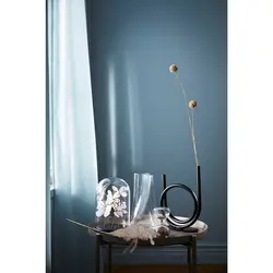 ساعت شنی تزئینی ایکیا مدل IKEA EFTERTÄNKA رنگ شیشه شفاف / شن و ماسه