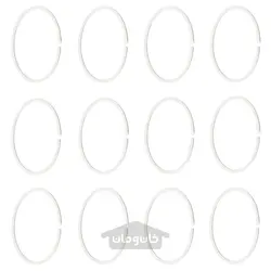 حلقه پرده حمام ایکیا مدل IKEA HASSJÖN