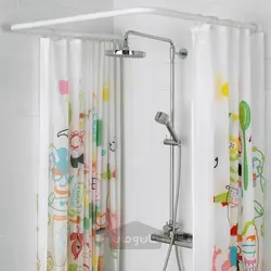 میله پرده حمام ایکیا مدل IKEA VIKARN