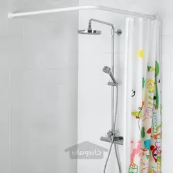 میله پرده حمام ایکیا مدل IKEA VIKARN